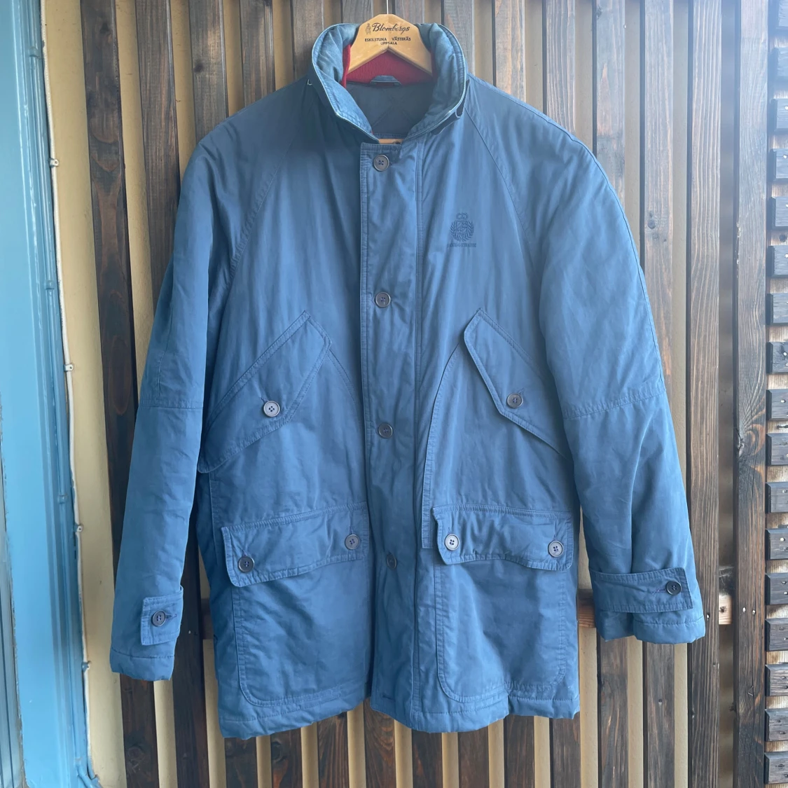 blå vinterjacka Paul & Shark