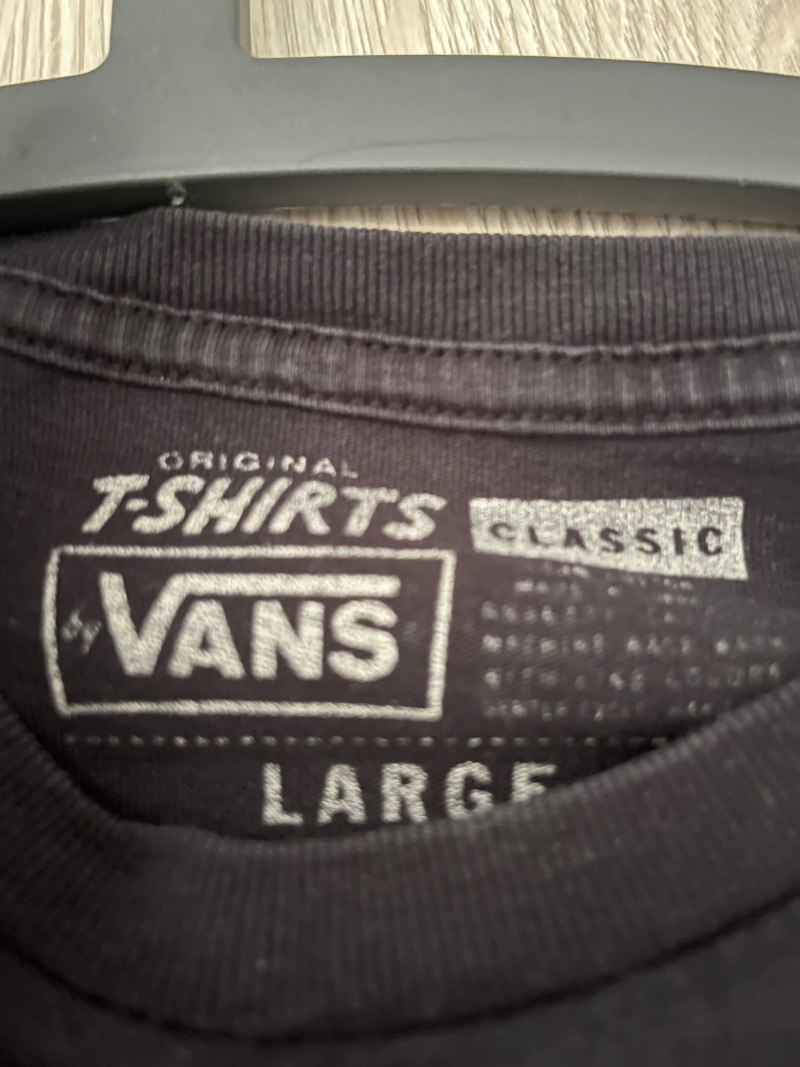 Svart Vans t-shirt med logga - 1