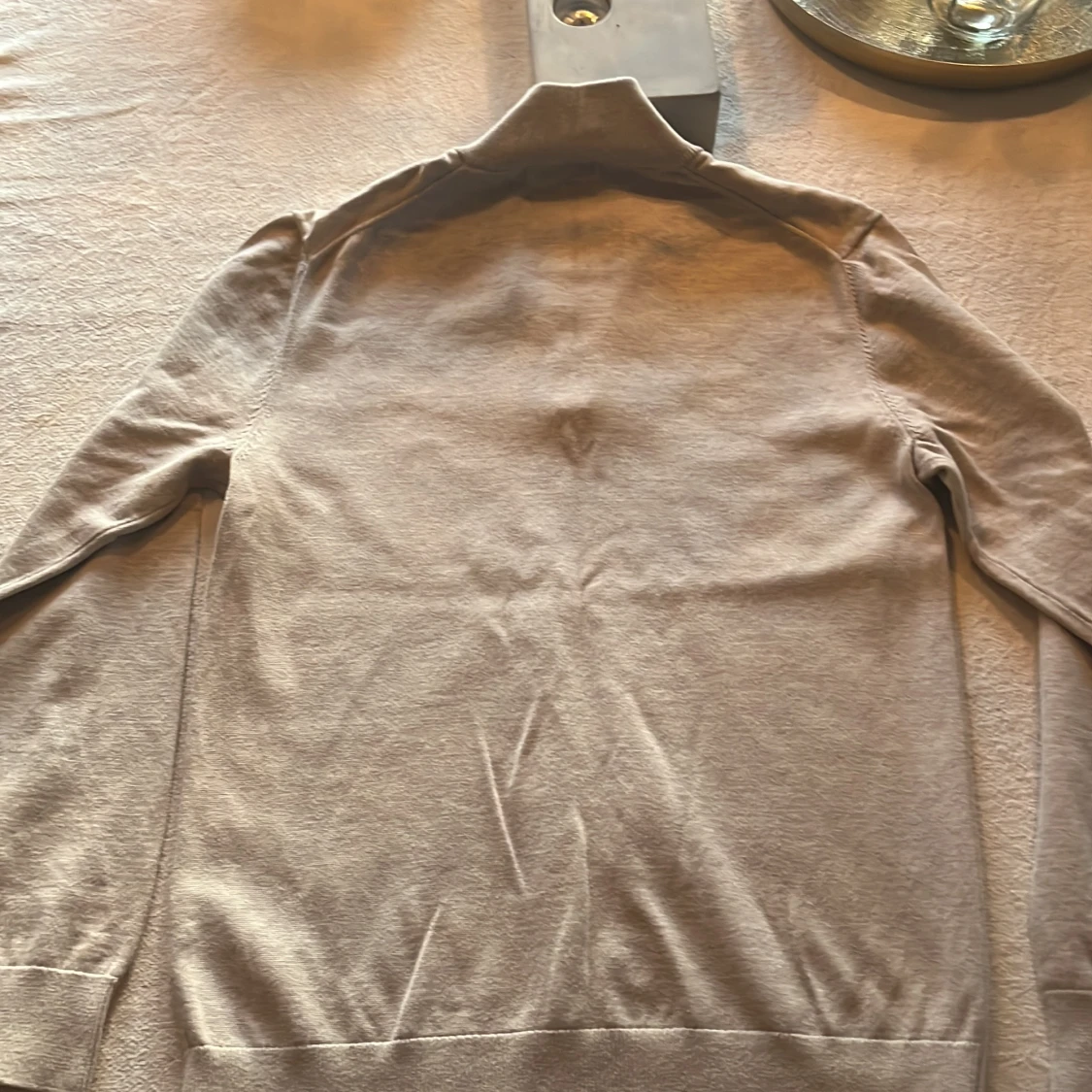 Beige half zip-tröja från Bläck - 2