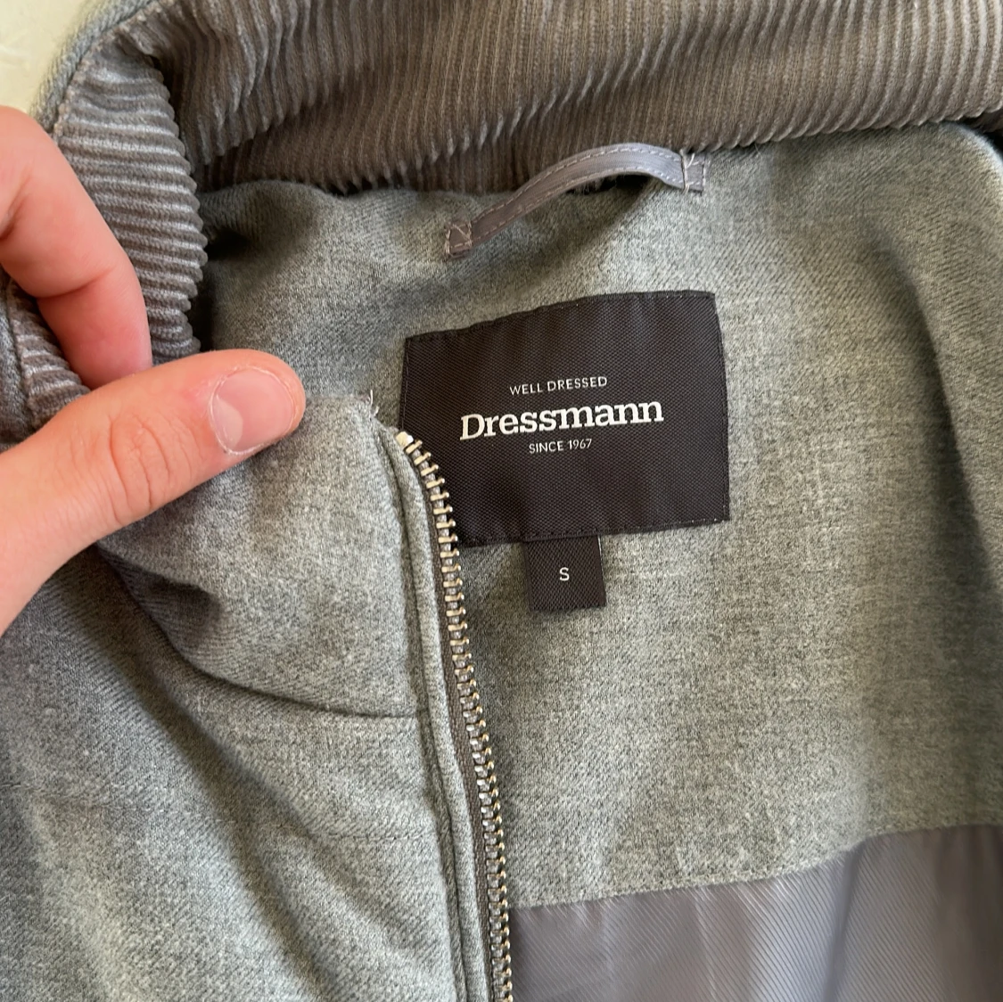 Grå väst Dressmann S - 2