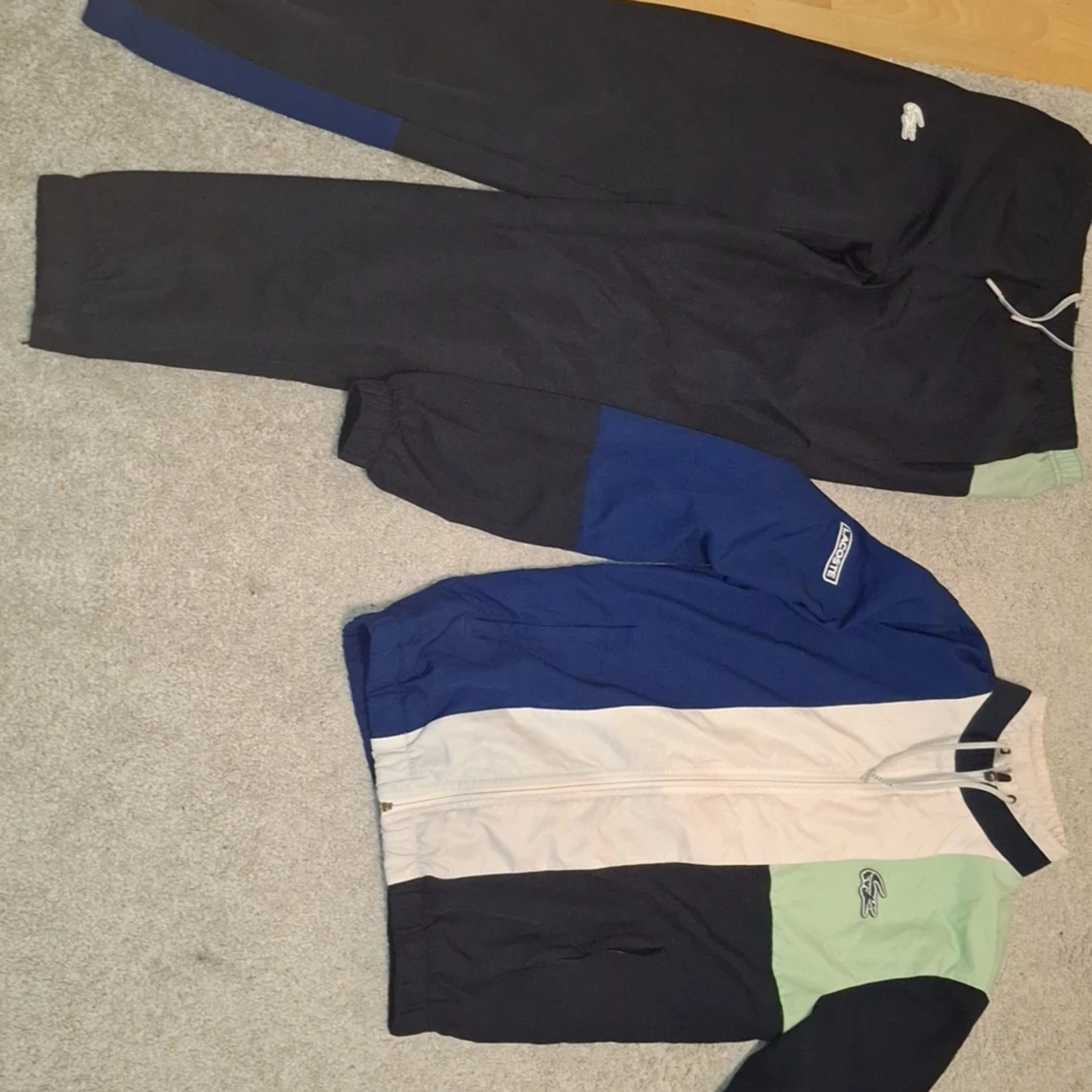 Lacoste blå och svart träningsset - 1