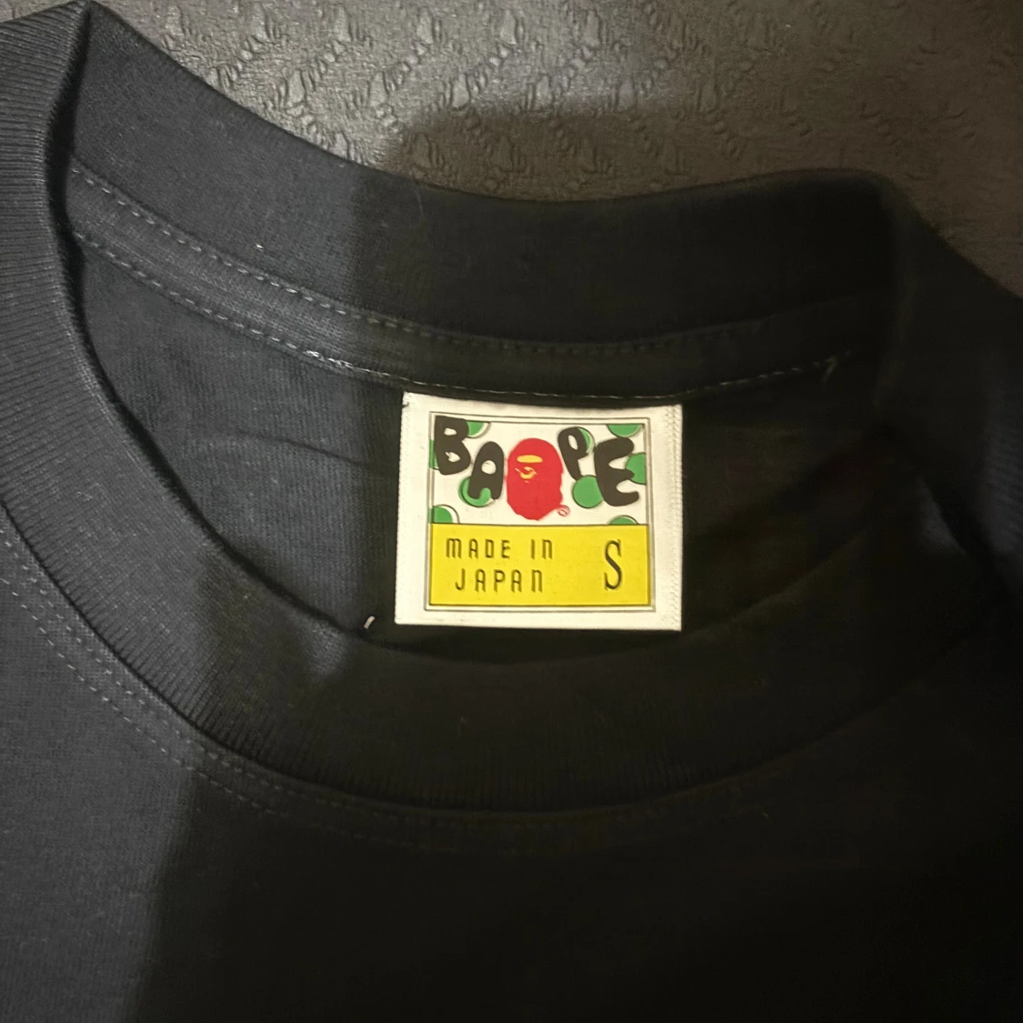 Svart BAPE t-shirt med camo-print - 2