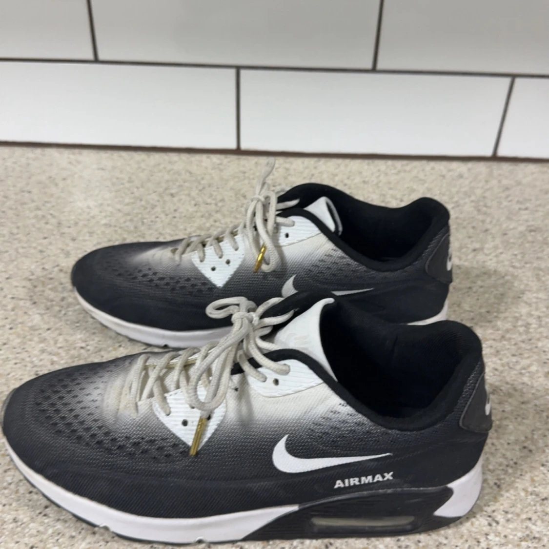 Nike Air Max svartvita sneakers - 1