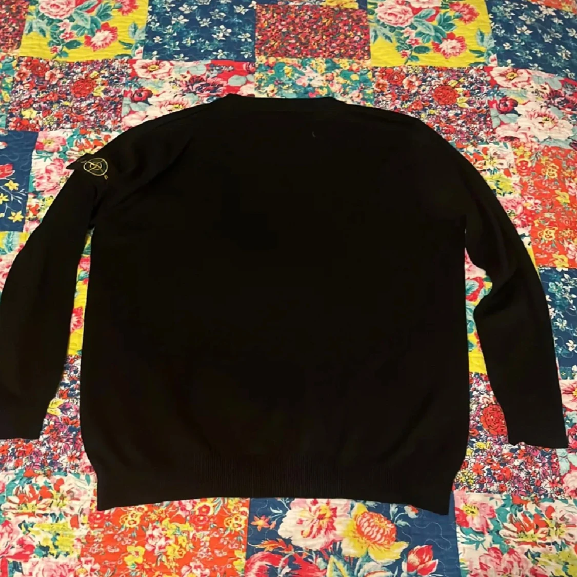 Svart stickad tröja från Stone Island - 1