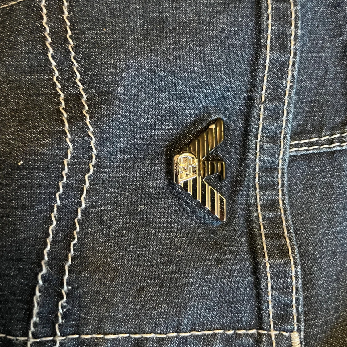 Mörkblå jeans från Armani Jeans - 2