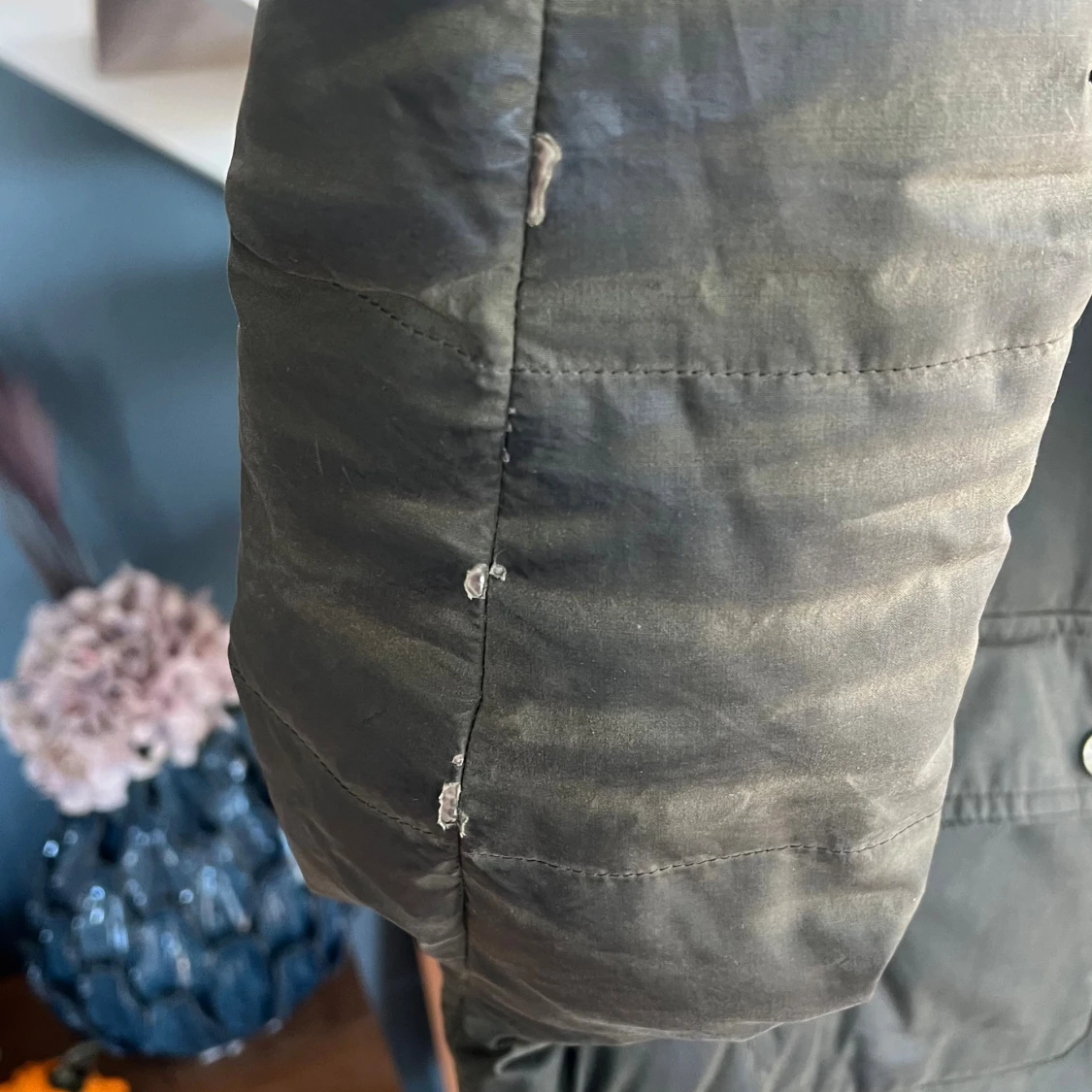 Mörkgrön dunjacka från Barbour - 4