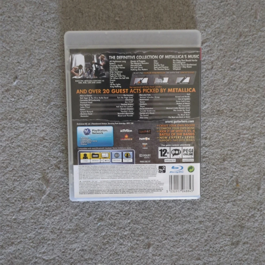 Guitar Hero: Metallica (PlayStation 3) - 1