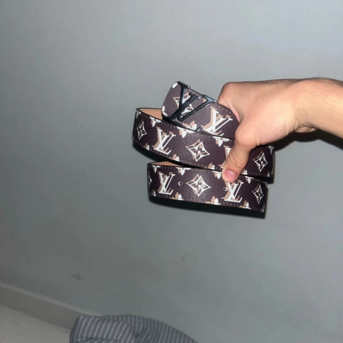 Exlusivt bälte från välkänt märke