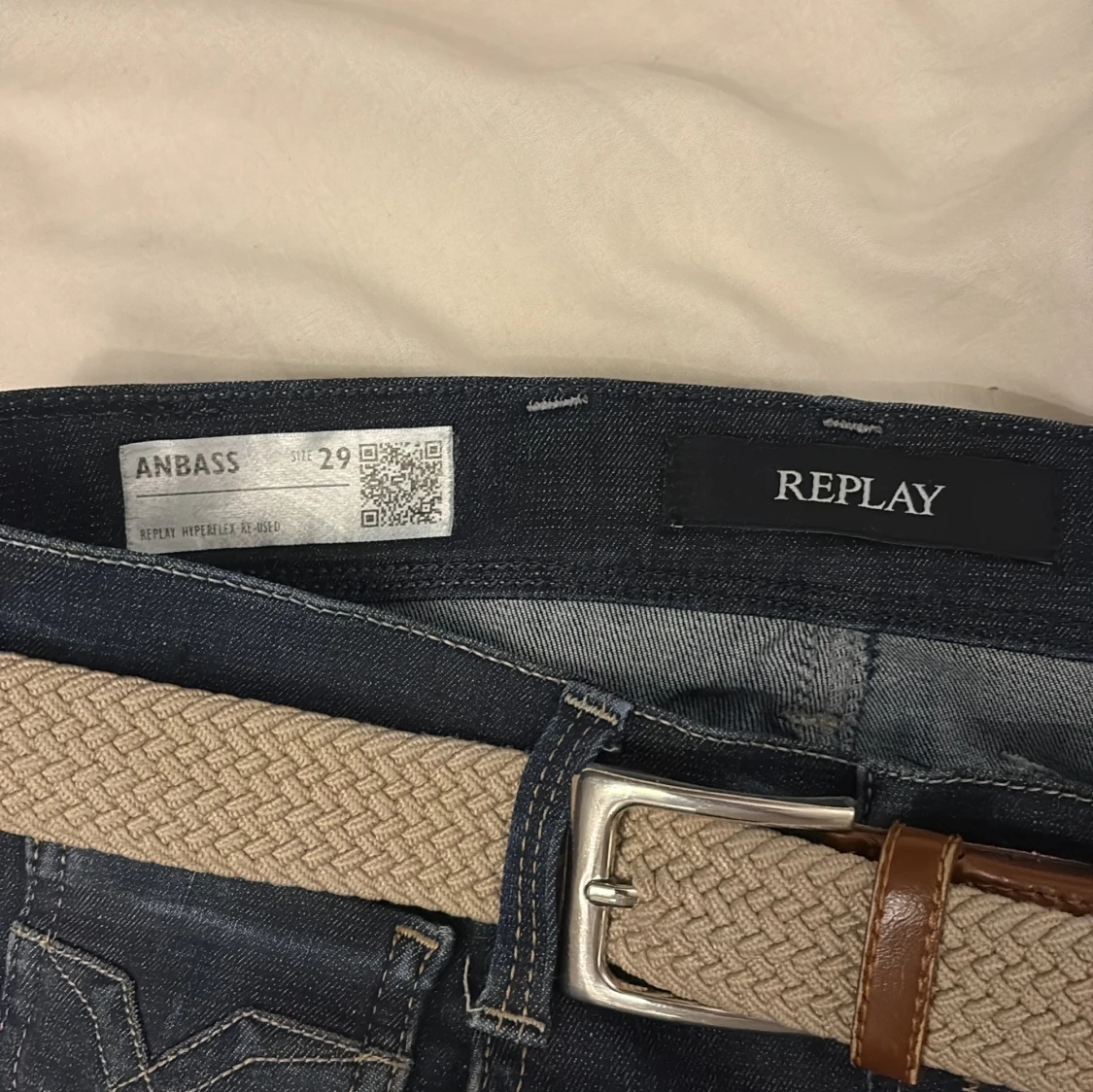 Replay Anbass mörkblå jeans W29 L32 - 2