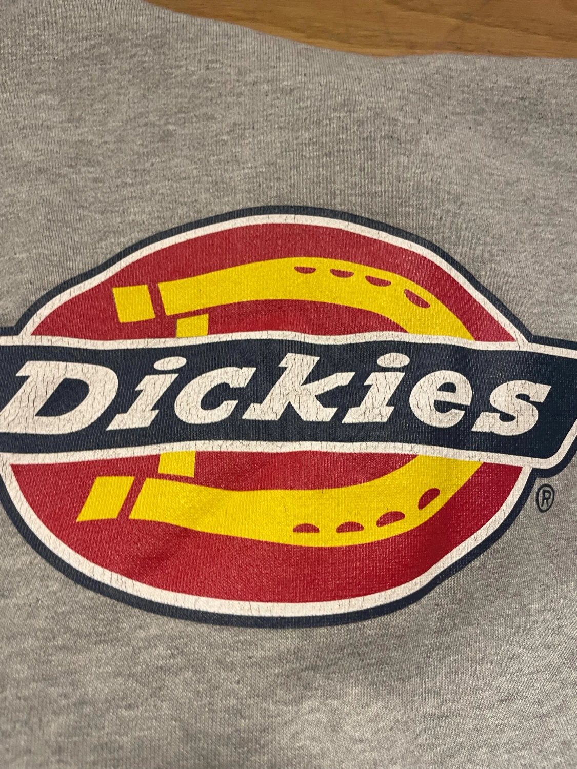 Grå Dickies hoodie med logga - 2