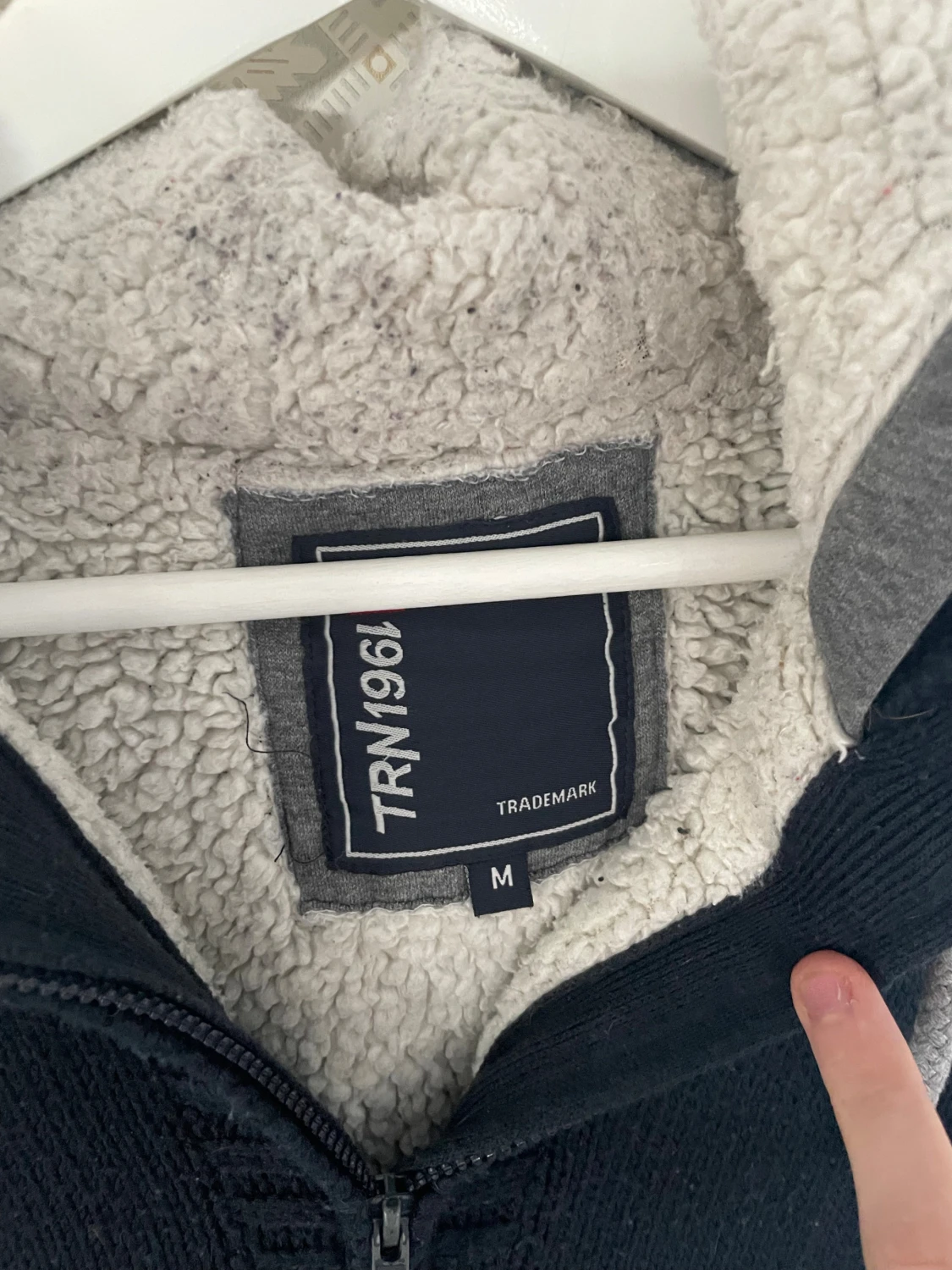  cardigan jacka med teddyfoder - 1