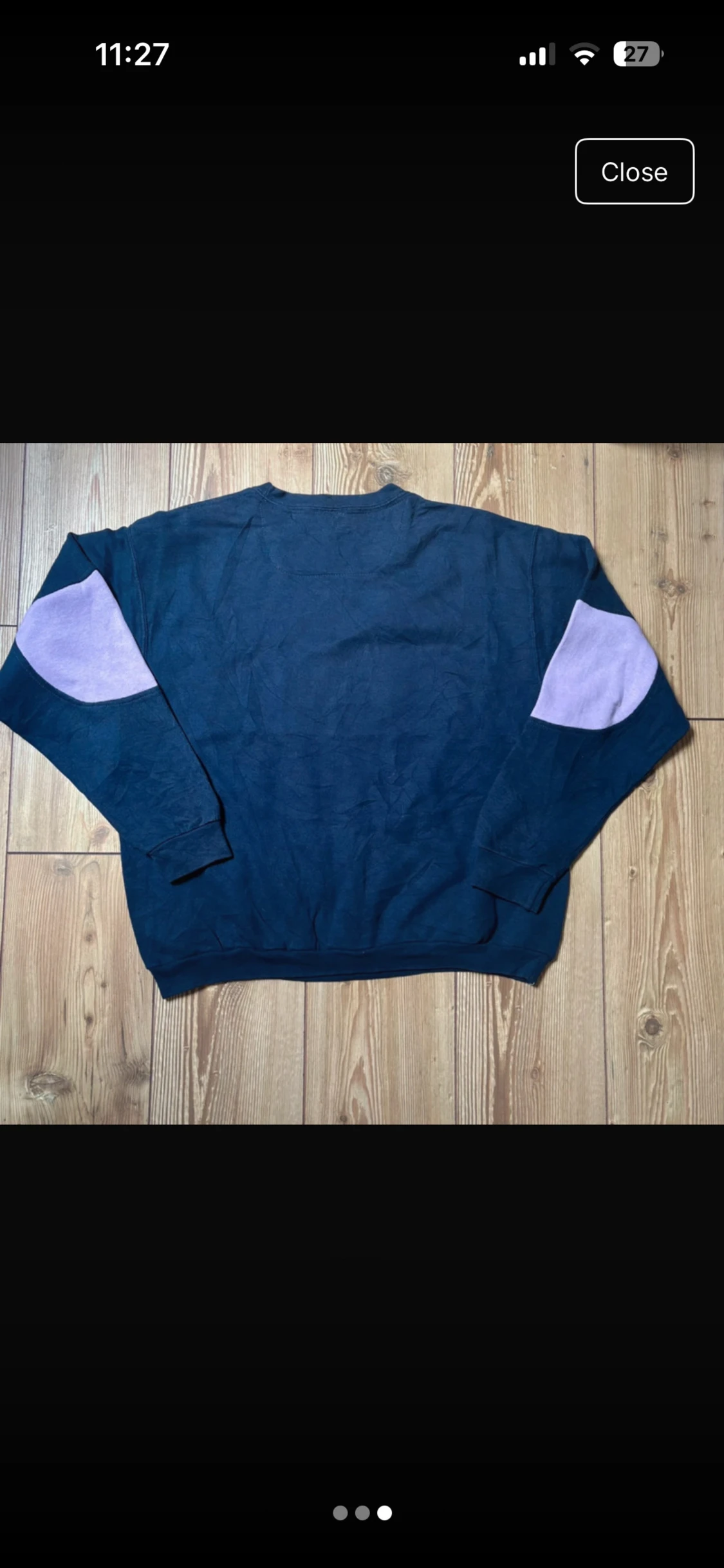 Rework Stüssy färgglad crewneck tröja - 2