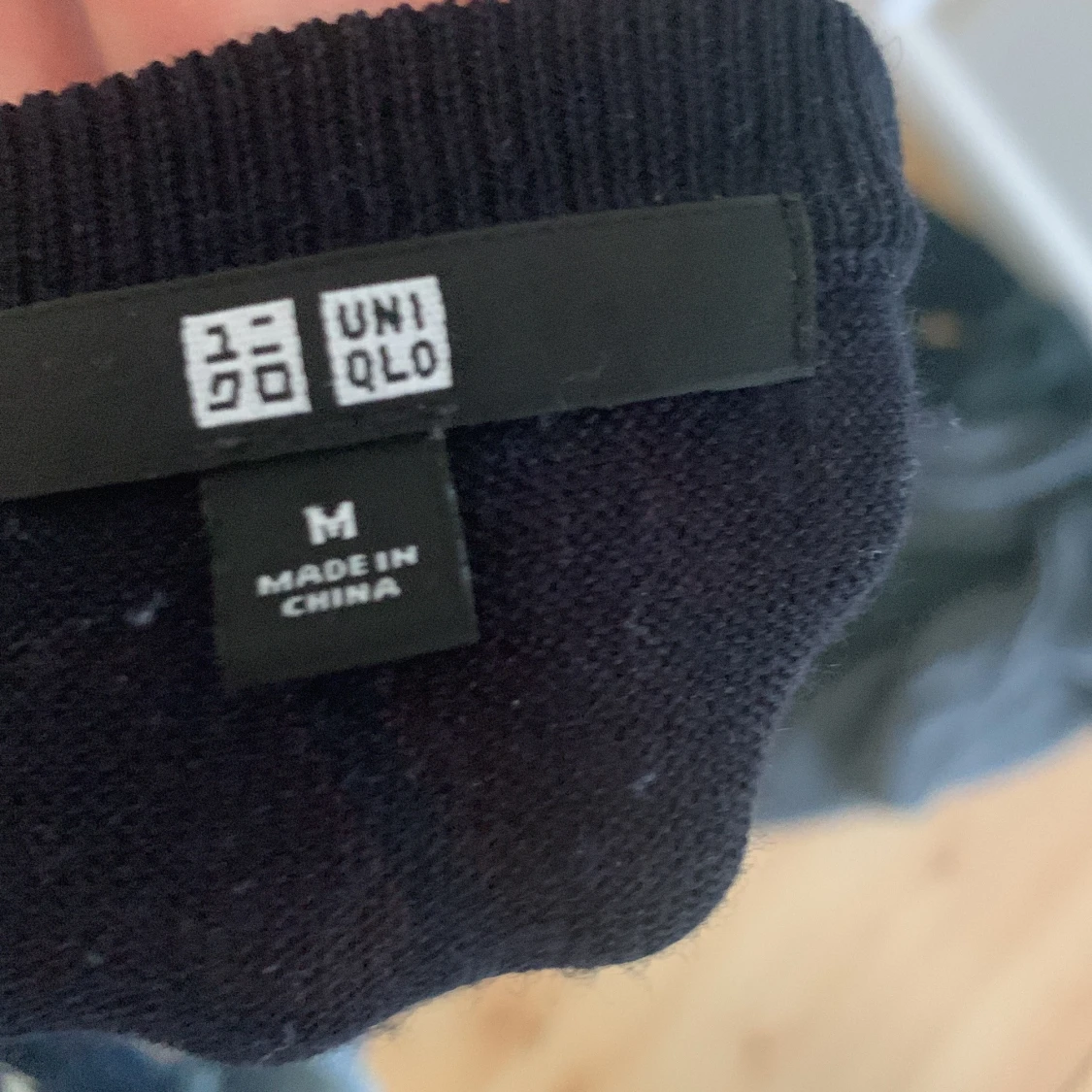 Svart långärmad tröja från Uniqlo - 2