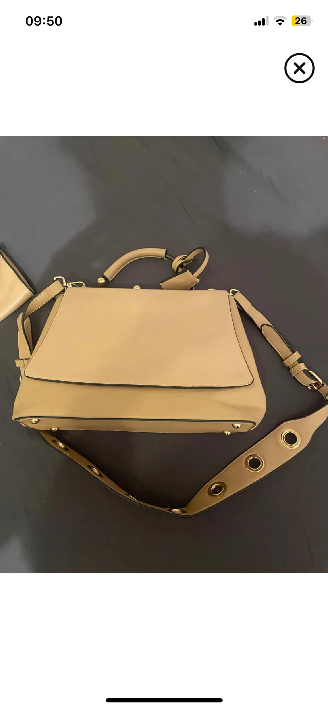 Beige handväska från Chloé i skinn - 4