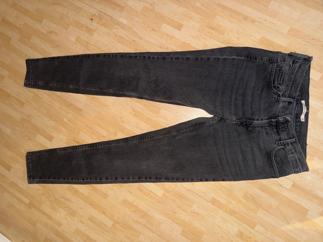 Levi's 511 mörkgrå skinny jeans - 2