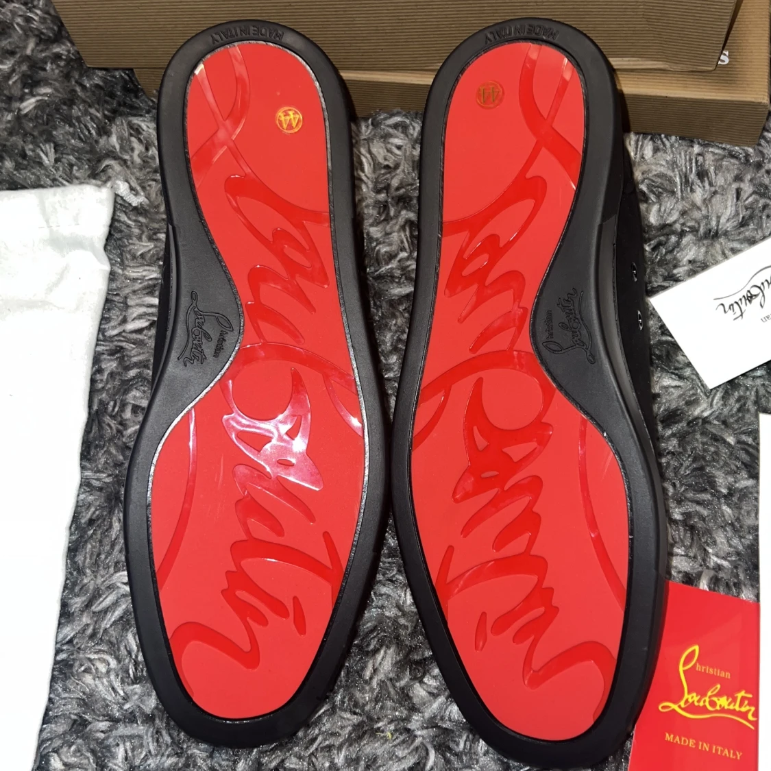 Svarta sneakers från Christian Louboutin - 3