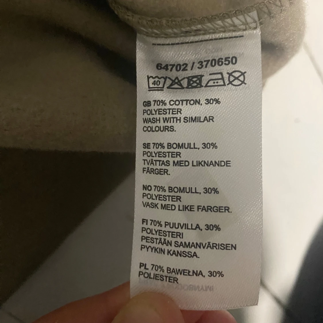 Beige sweatshirt från Kappahl - 3