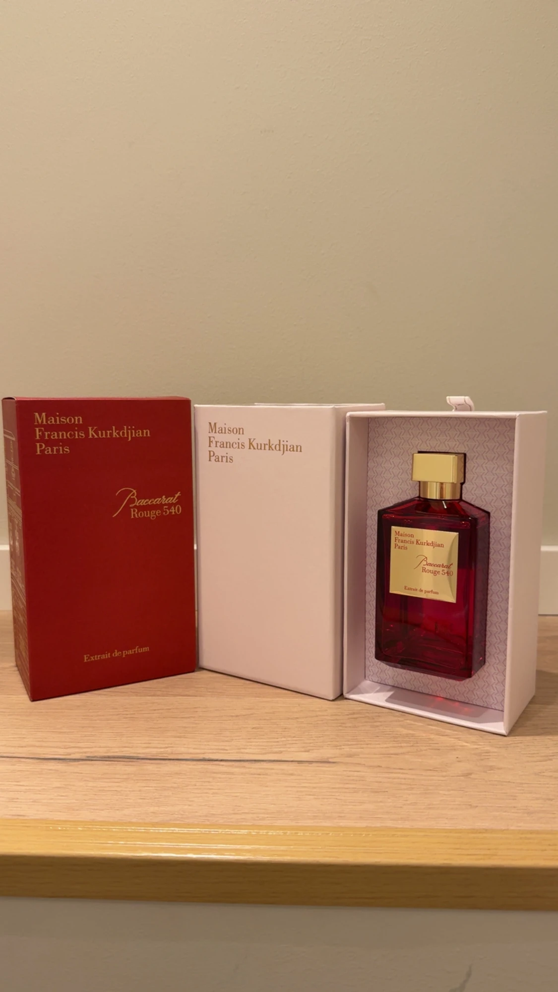 Maison Francis Kurkdjian – Baccarat Rouge 540