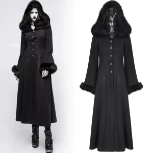 Fleur kappa punk rave - Fleur De Lys coat från märket punk rave. 🩷Aldrig använd då den var lite för lång för mig. Kappans totala längd är 132cm, XS. Den är i väldigt bra kvalitet (lite tung) och väldigt varm och god, den har en stor luva som går att gömma sig under.  Nypris 1600, slutsåld