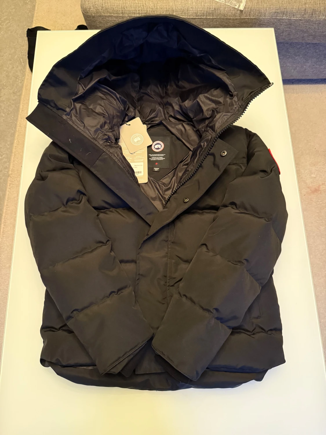 Svart Canada Goose Expedition Parka