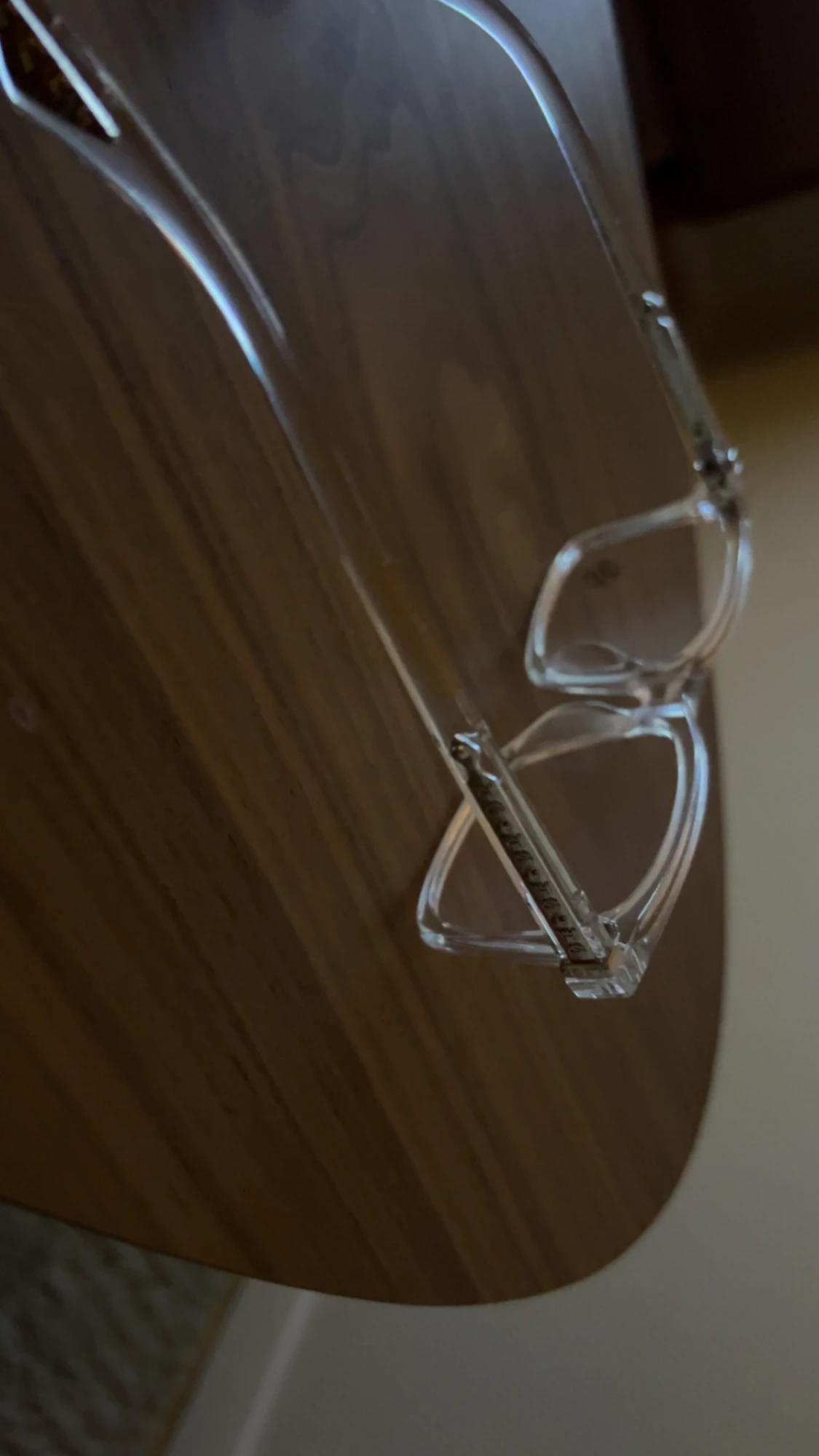 Transparanta glasögon från Chrome Hearts - 1