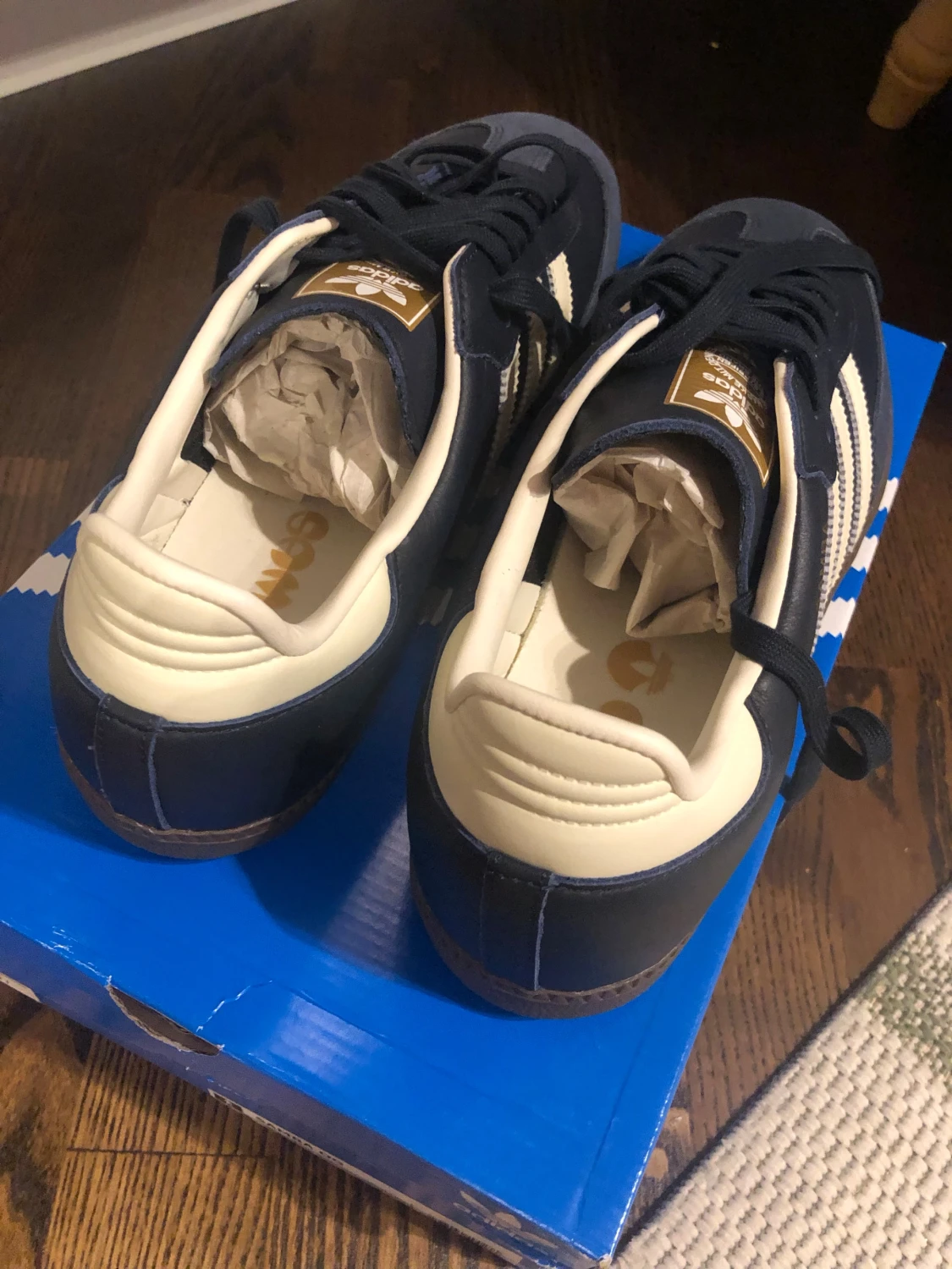 Adidas Samba sneakers marinblå/vit - 1