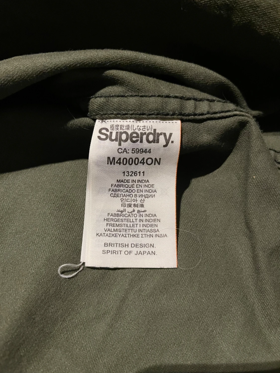 Militär overshirt från Superdry - 4
