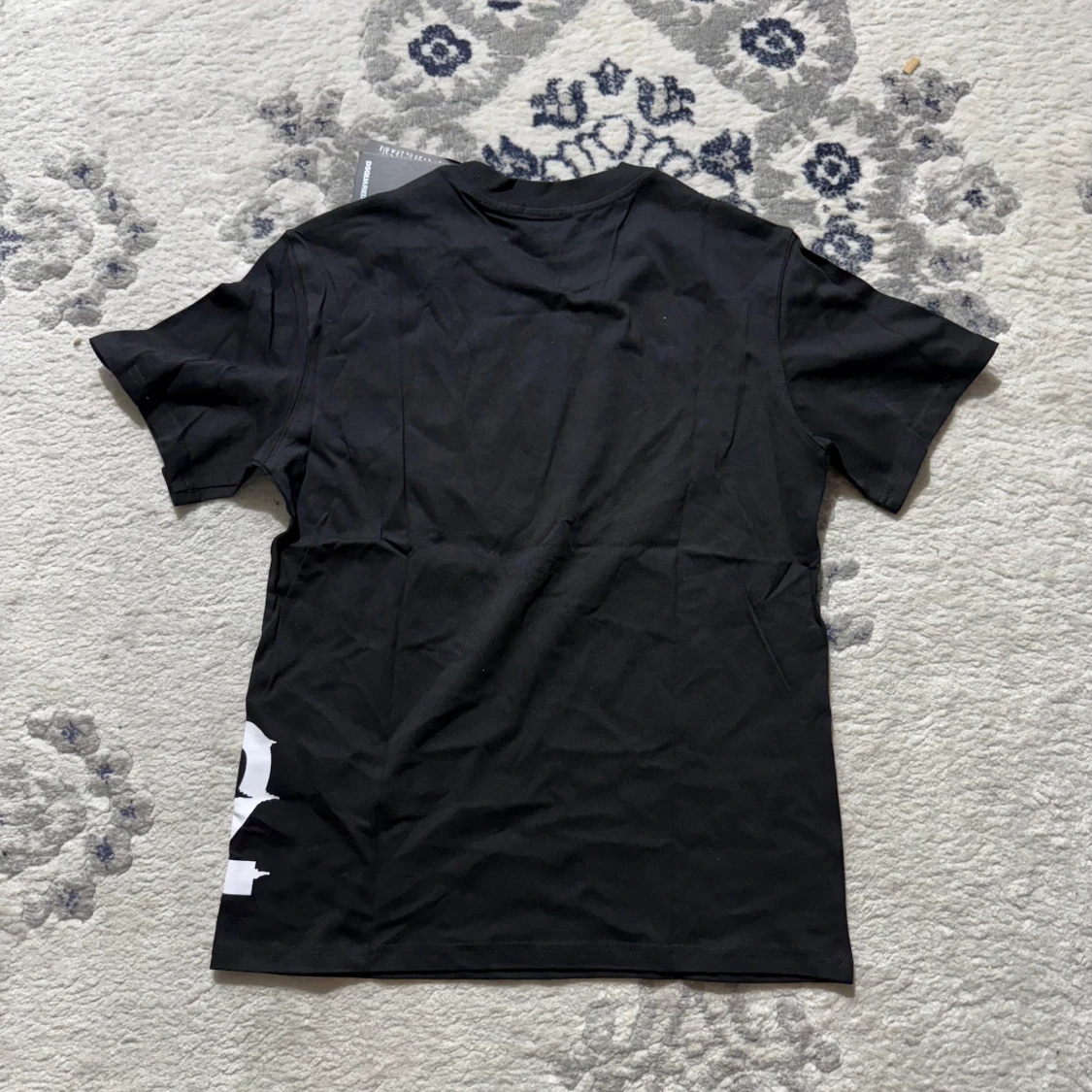 Svart DSQUARED2 t-shirt med tryck - 1