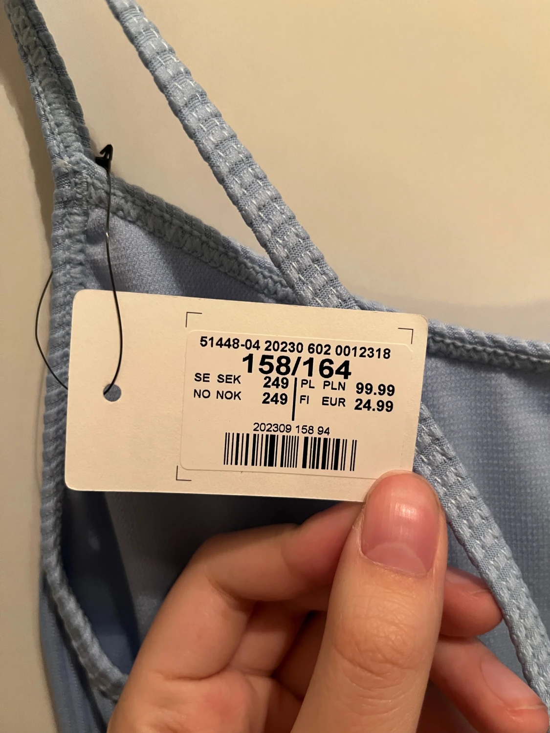 Blå Baddräkt oanvänd  - 2