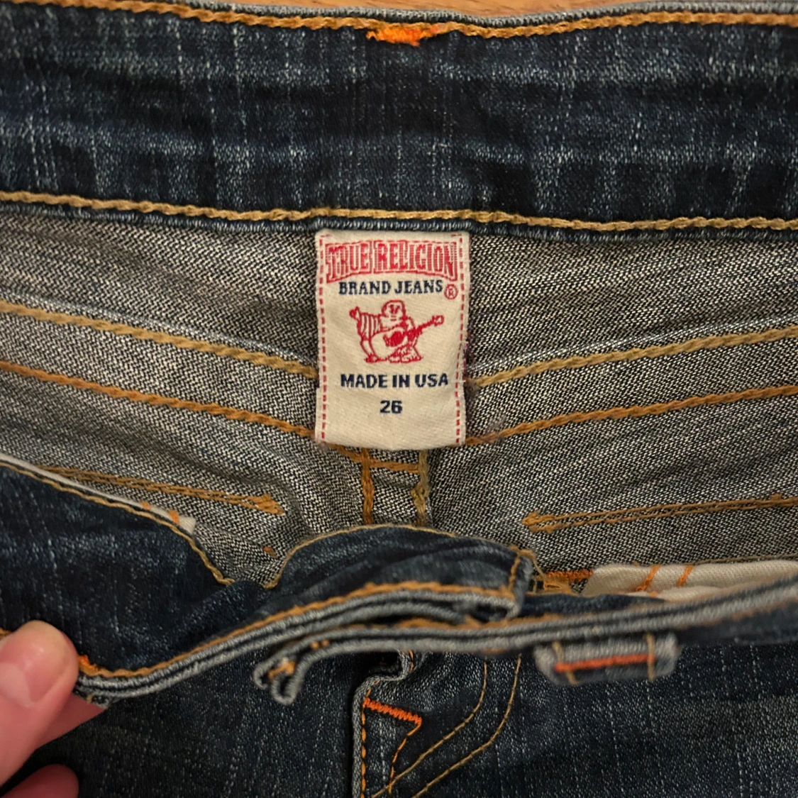 True Religion blå bootcut jeans - 2