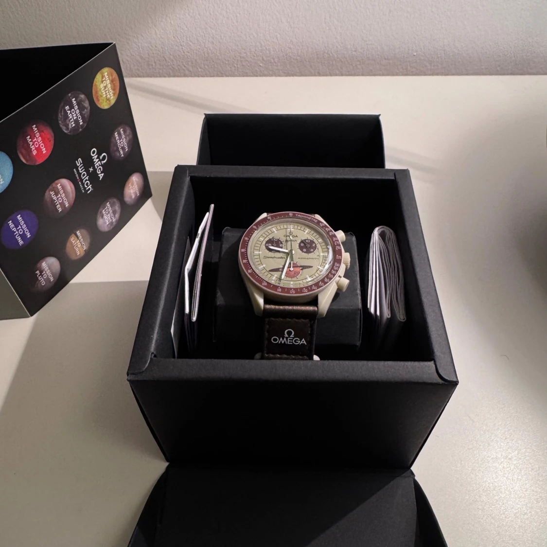 Omega x Swatch Mission to Saturn klocka