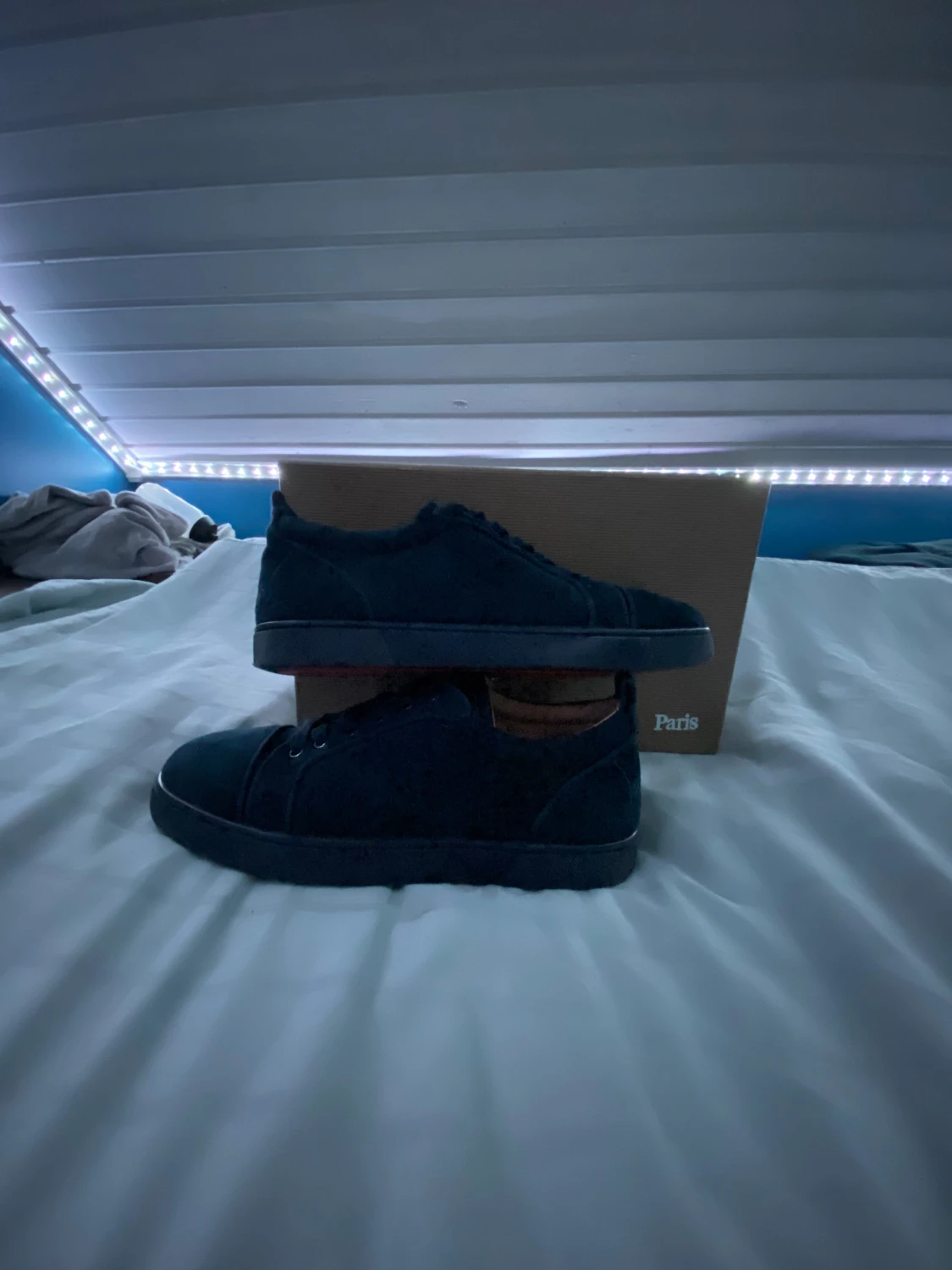 Christian Louboutin mörkblå - 1