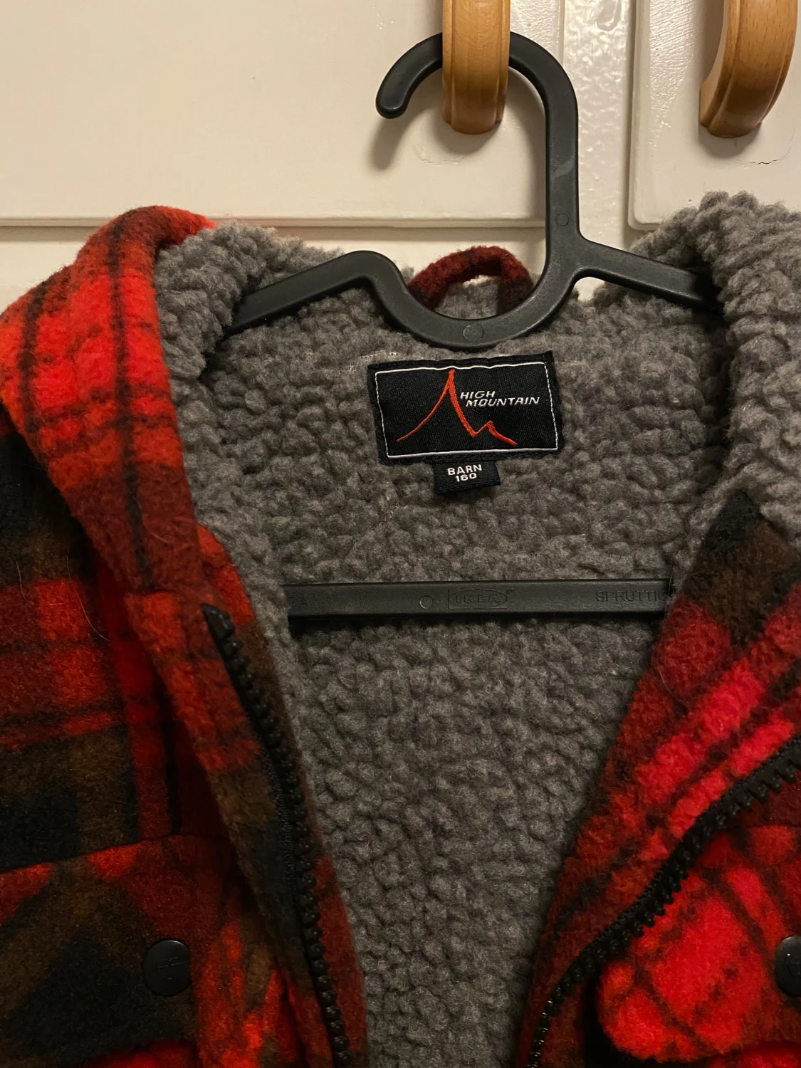 Rutig fleecejacka High Mountain - 1