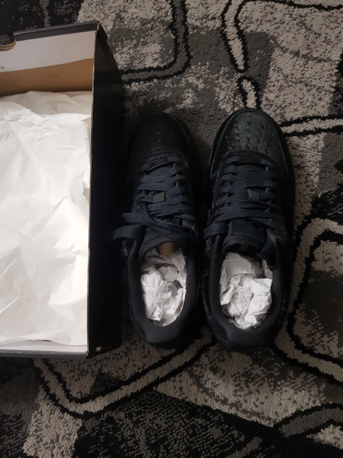 Nike air force A1 svart