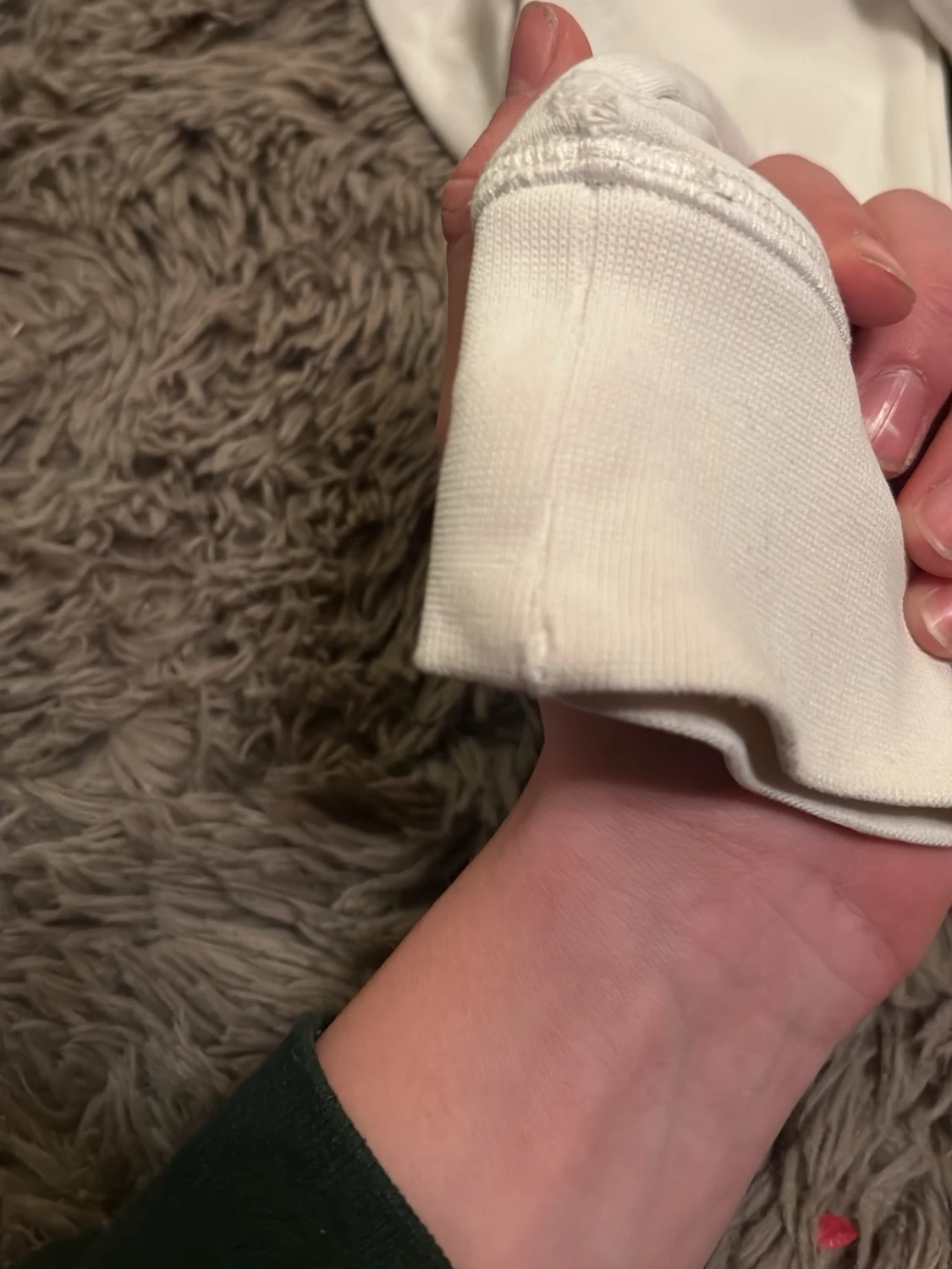 Vit sweatshirt från Morris R Club - 5