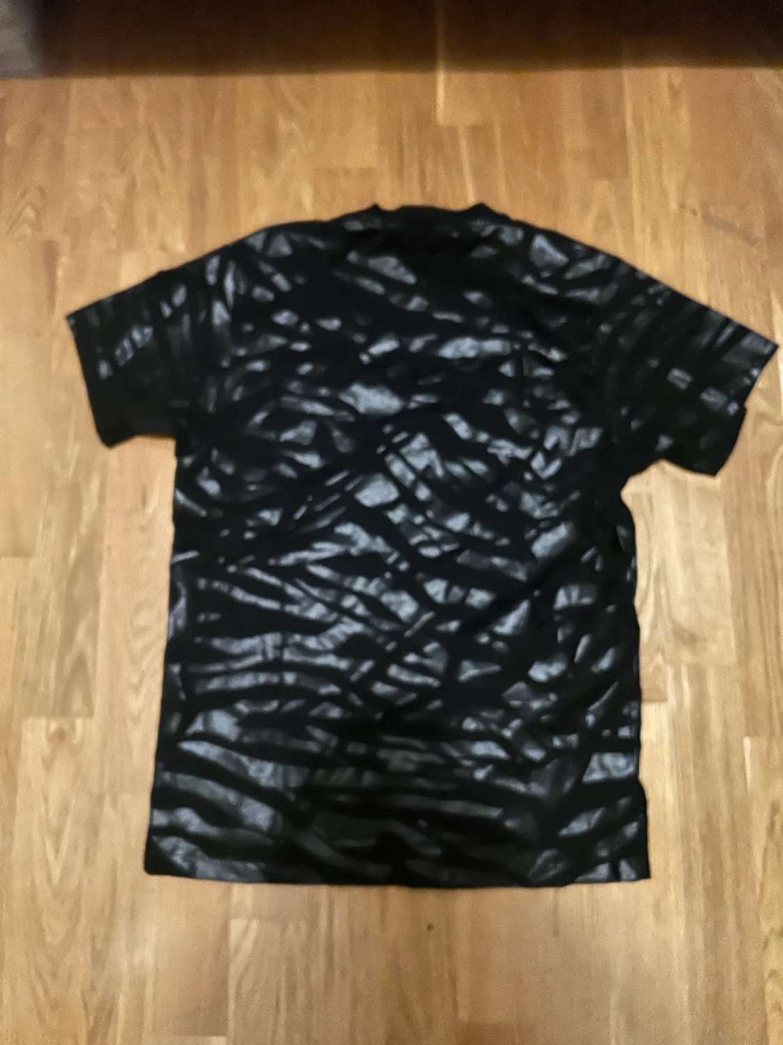 Svart zebramönstrad Kenzo t-shirt - 1