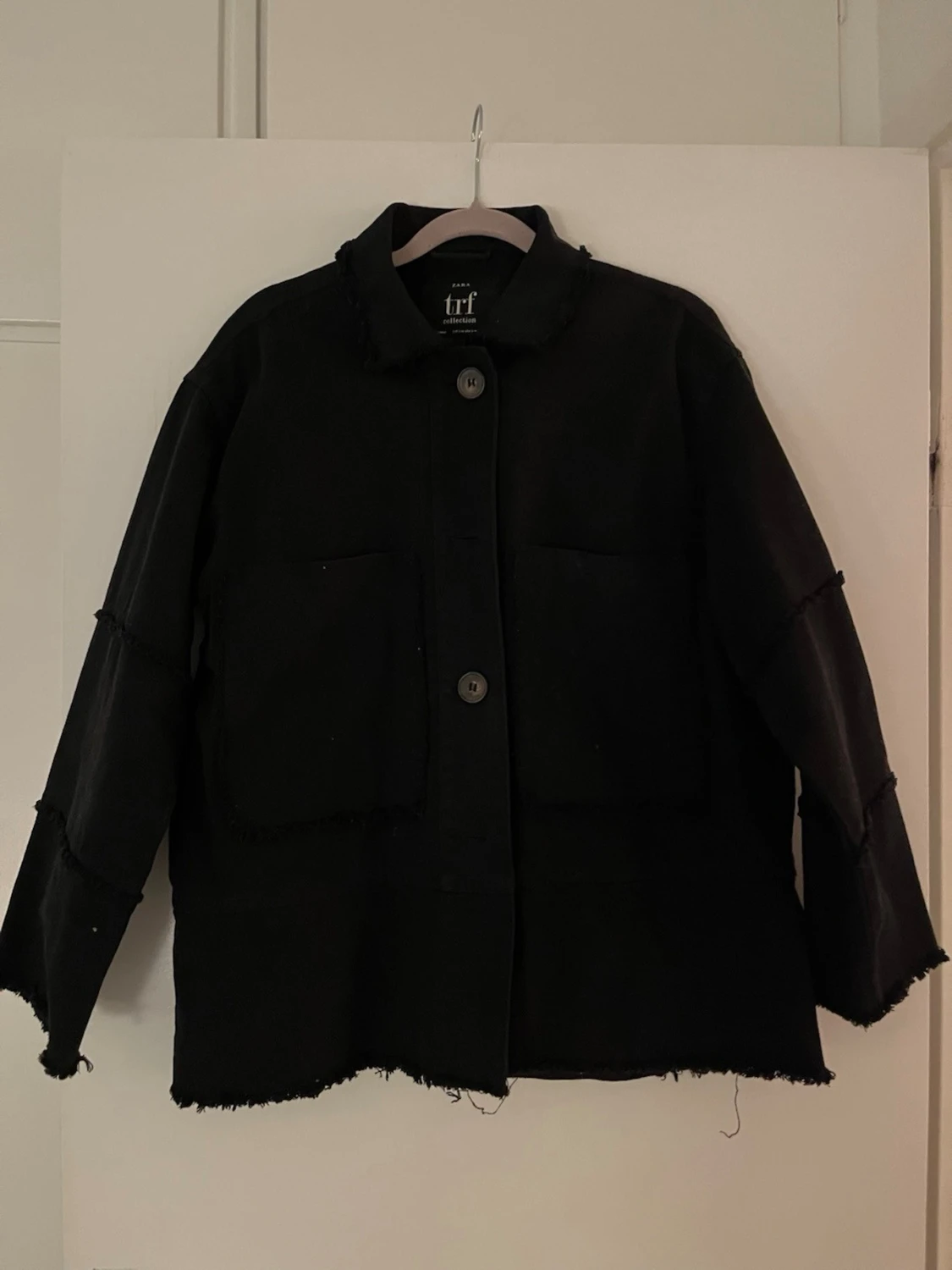 Svart overshirt från Zara TRF