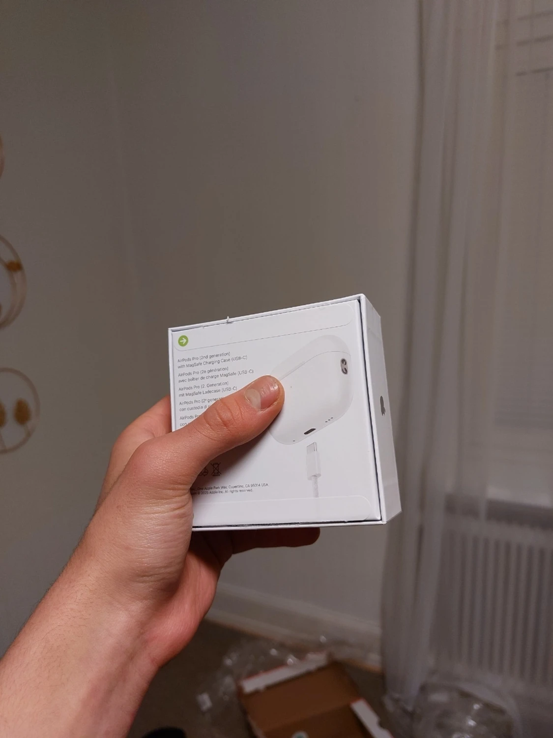 Trådlösa öronproppar hörlurr Usb c Anc - 3