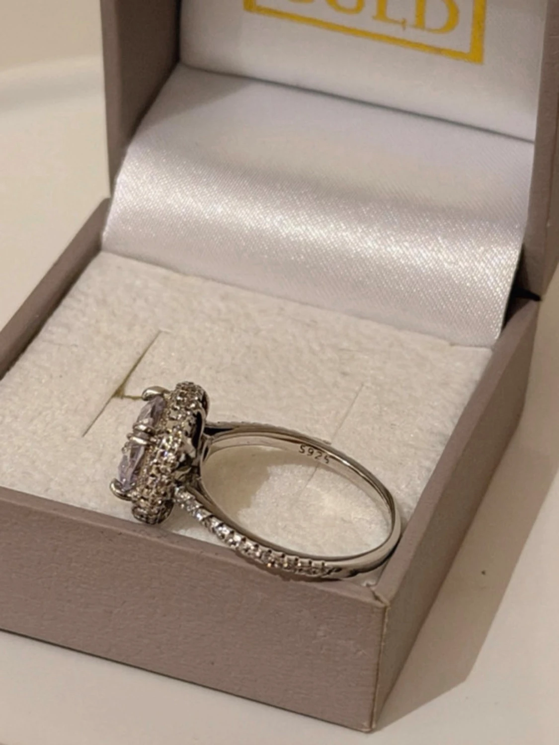 Mycket fin silver (925) ring - 3