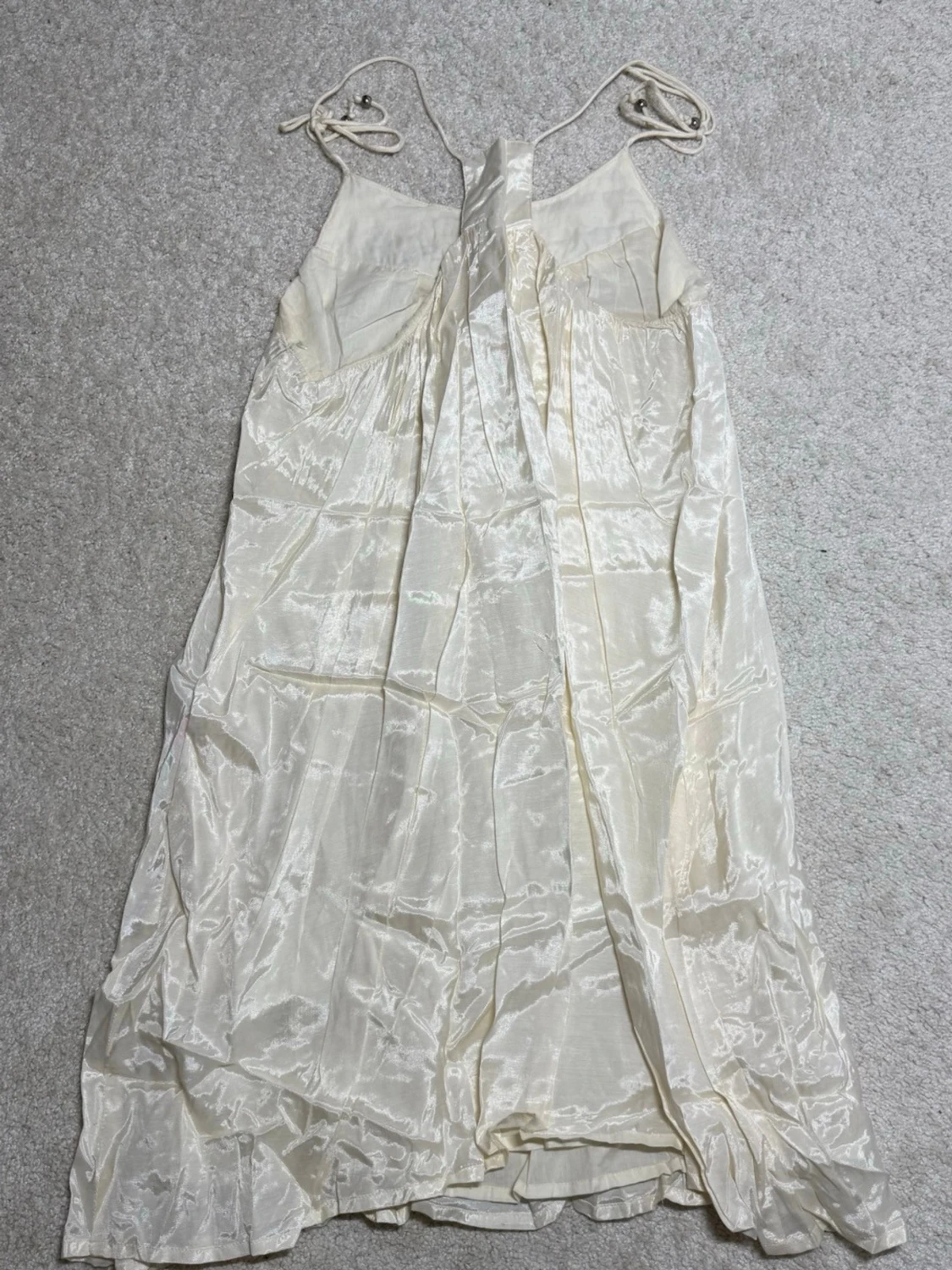 Vit somrig klänning från ONLY - 3