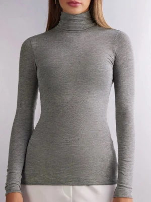 intimissimi tröja - Slimmad grå polotröja från intimissimi i storlek S helt oanvänd 💕