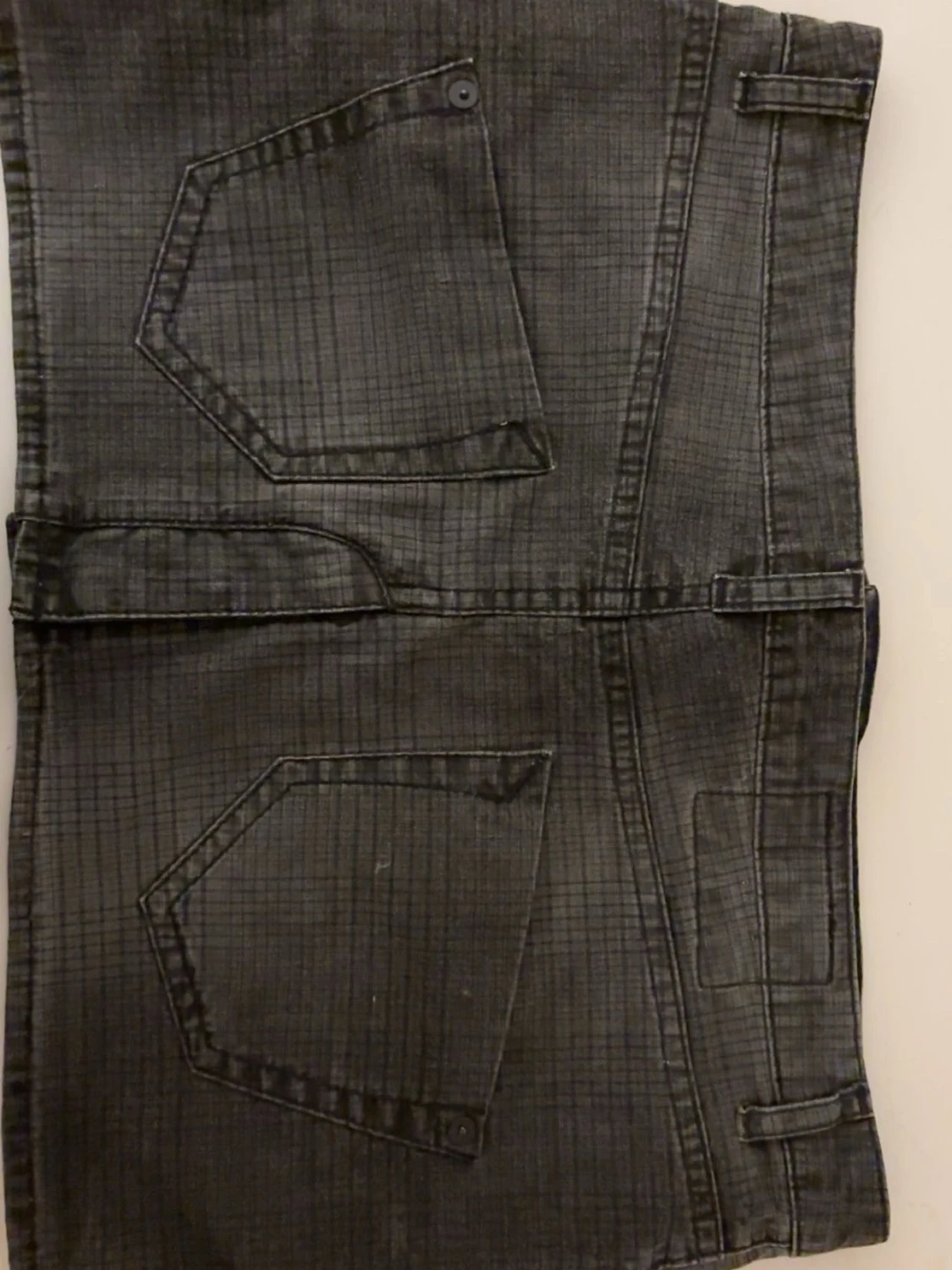 Svart jeanse kjol - 1