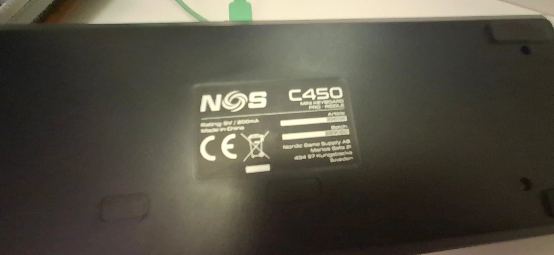 NOS C450 Mini Keyboard Pro Riddle - 1