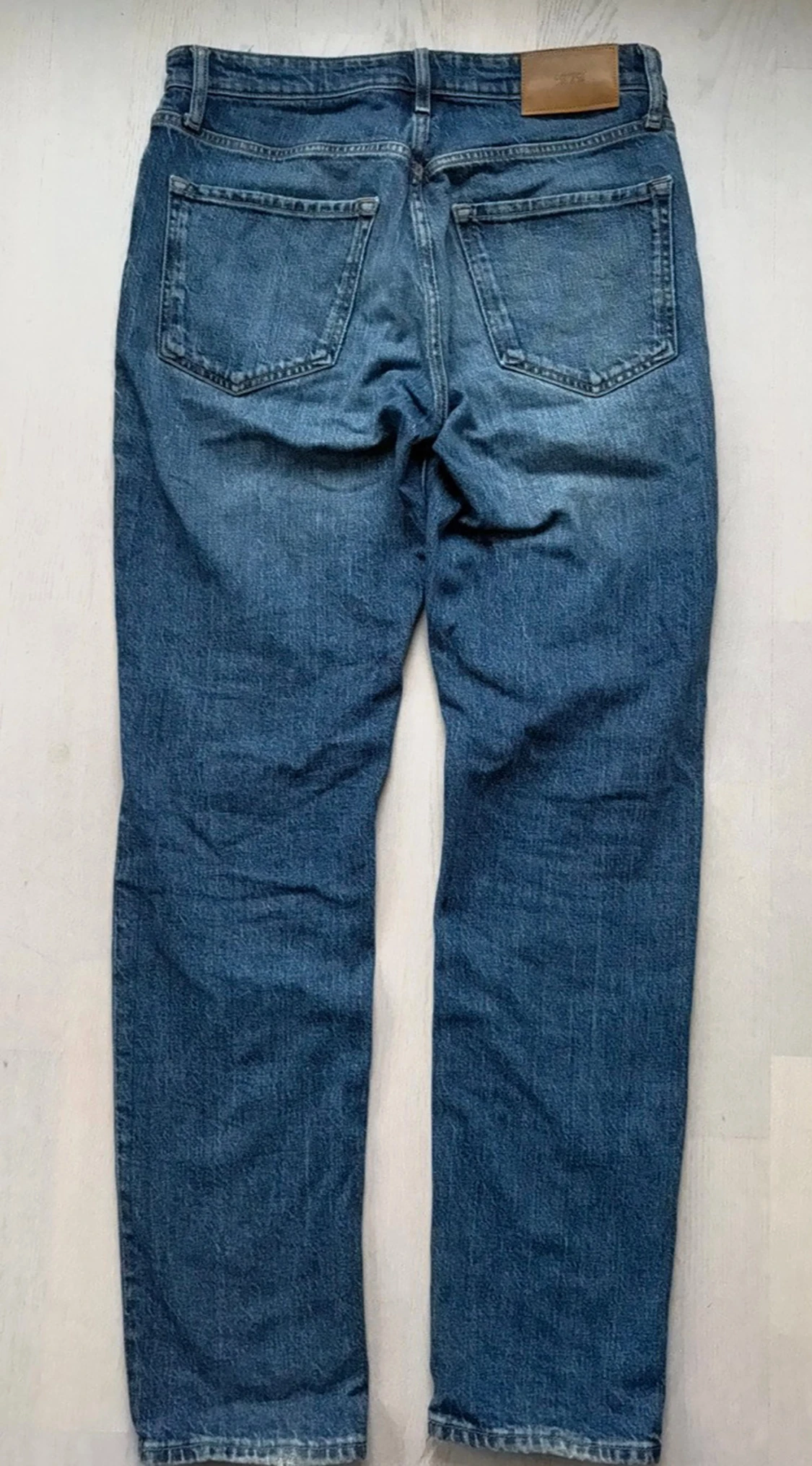 Blå jeansbyxor från Cubus, regular fit - 1