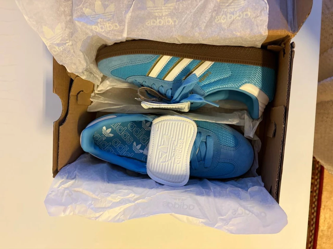 Adidas Samba LT blå sneakers - 4