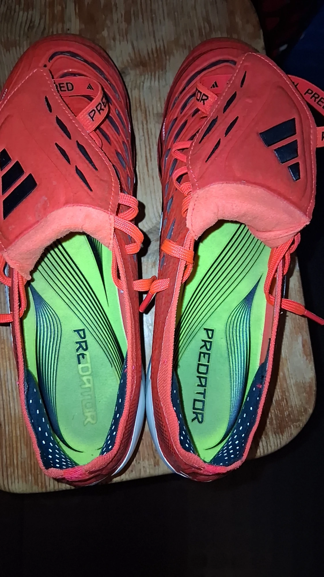 Adidas Predator Elite fotbollsskor röd/vit - 2