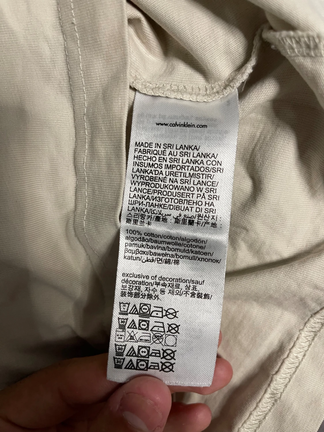 Calvin Klein teddy T-shirt  - 2