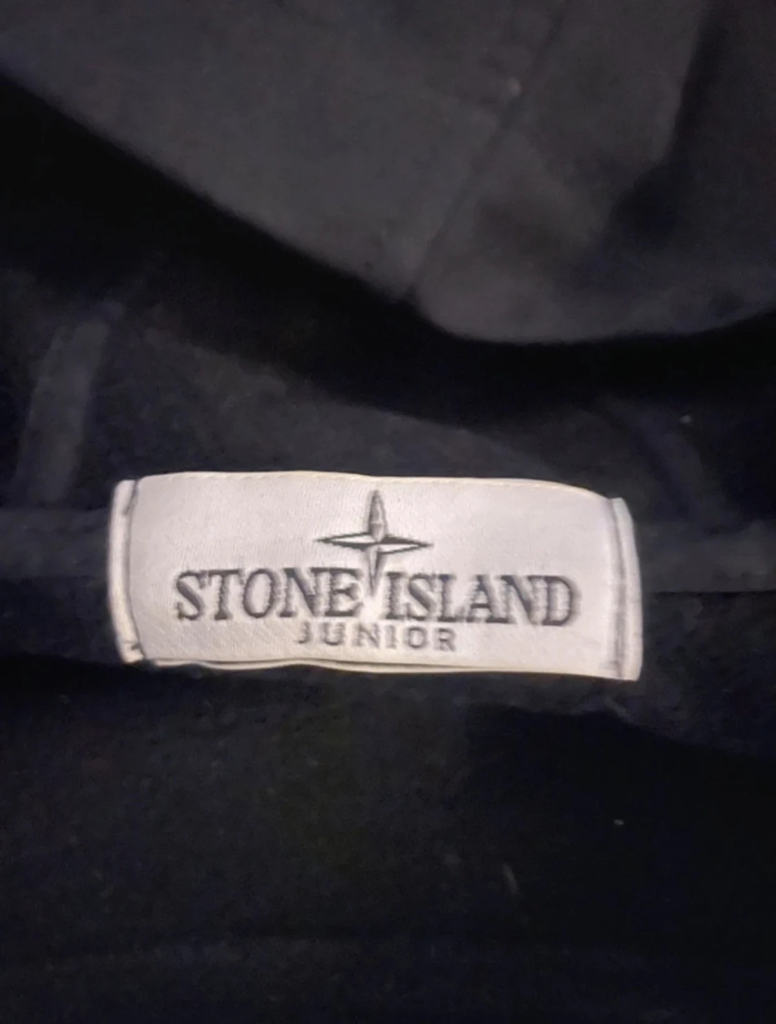Svart vind jacka från Stone Island Junior - 2