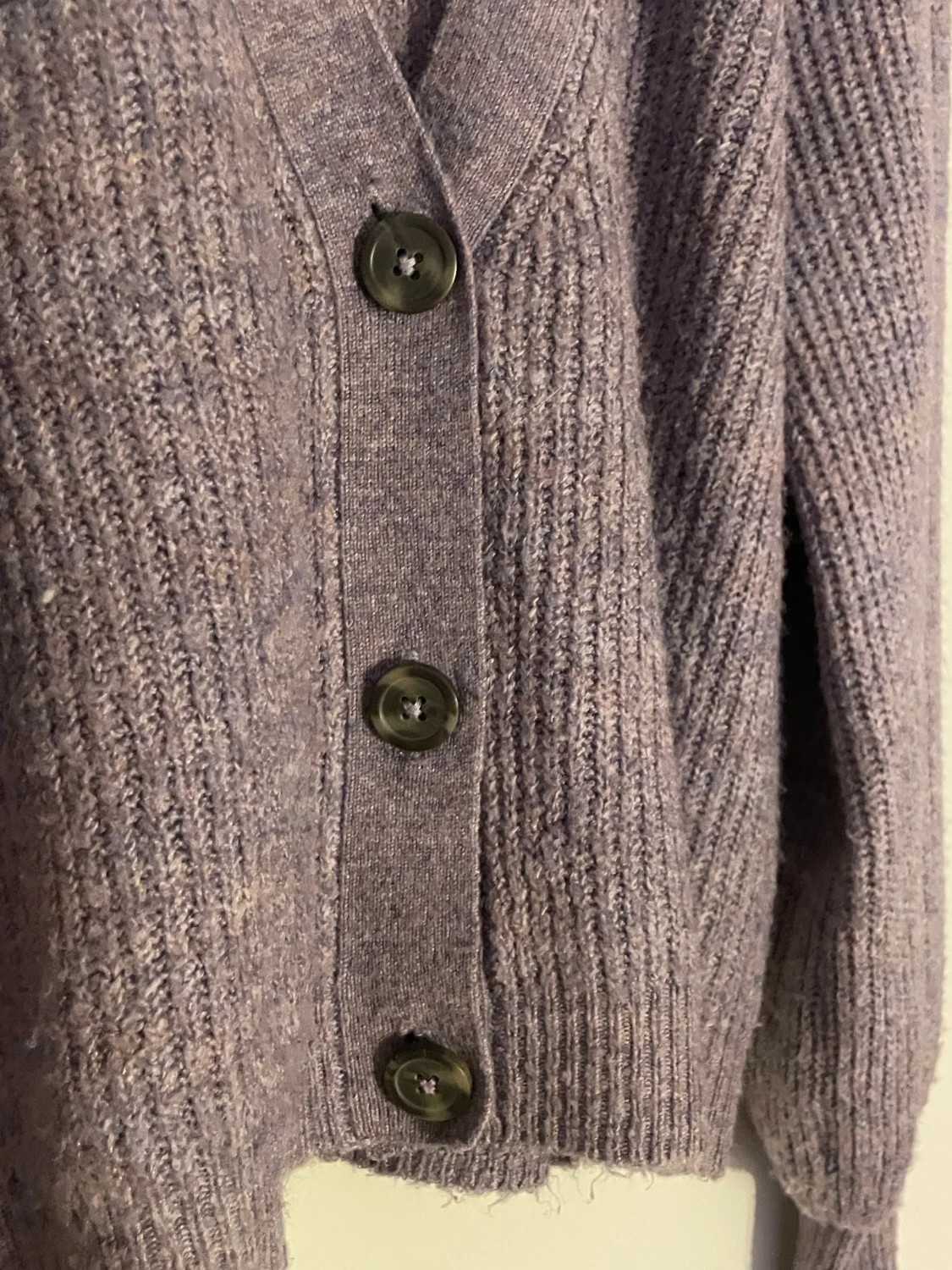 Ljuslila kofta från JDY med knappar - 4