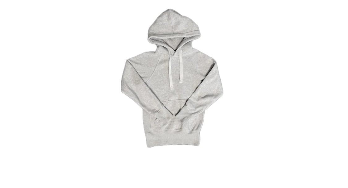 Grå hoodie från Russemerch 